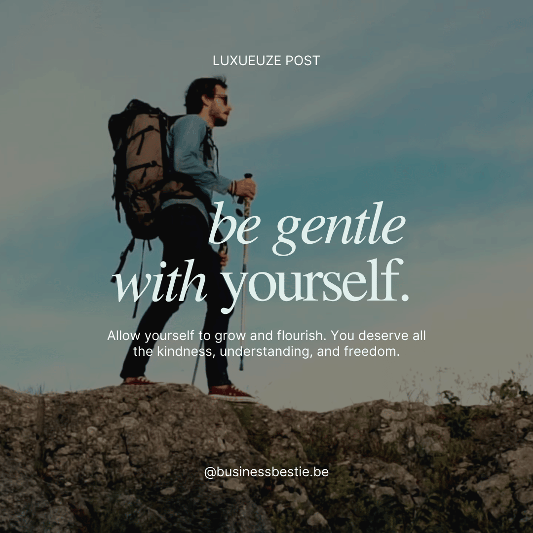 Canva-template met veel contrast