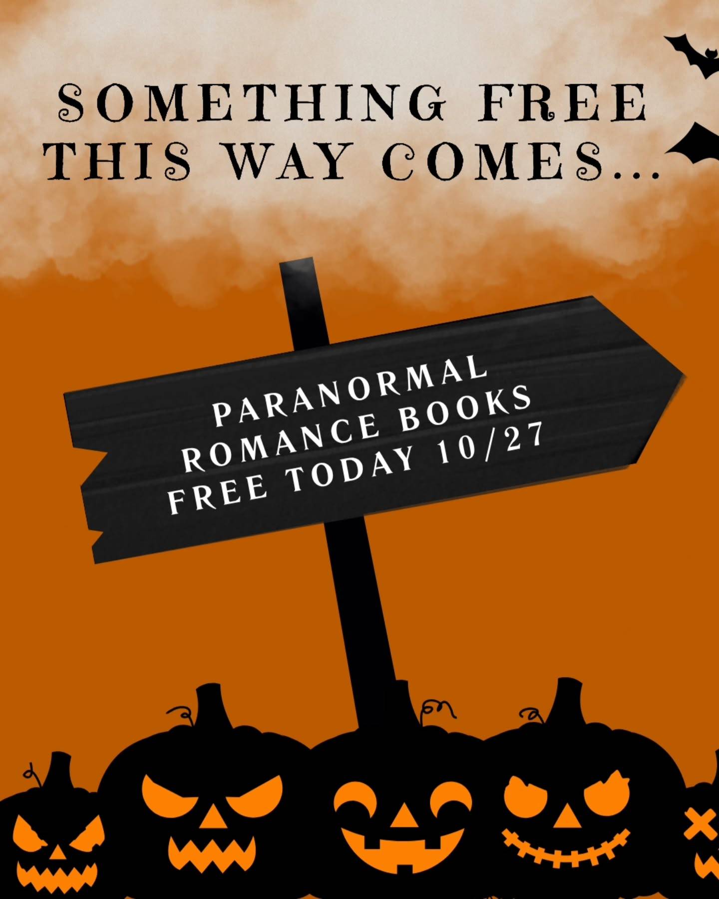 Happy Halloweek!!!! #romancebookblast is happening today which means it's time to stuff your ereader with F R E E paranormal romances! Here are just a handful to fill up on before you take another sip of that pumpkin spice latte. 

After head over to romancebooklovers . com for over 950 books that are 🆓 today only. 

Happy Reading!!!!!! 👻🦇💖🎃
