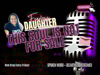A bold spoken word testimony of freedom and faith. This soul is not for sale—Jesus has the final word. Watch “Goodbye Letter” now.