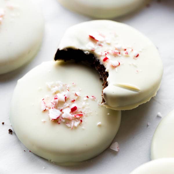 peppermint bark cookies