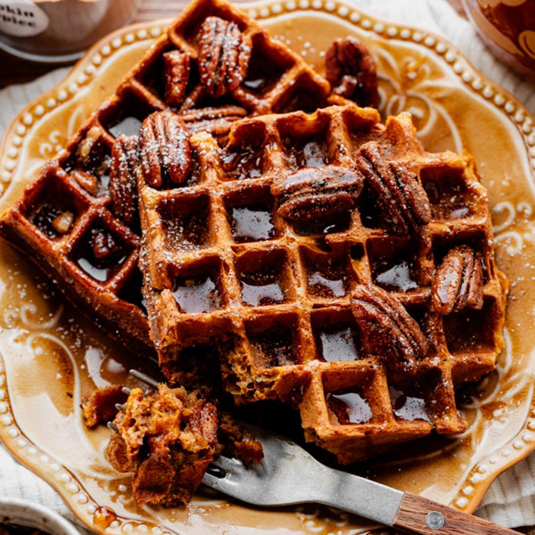 pumpkin waffles