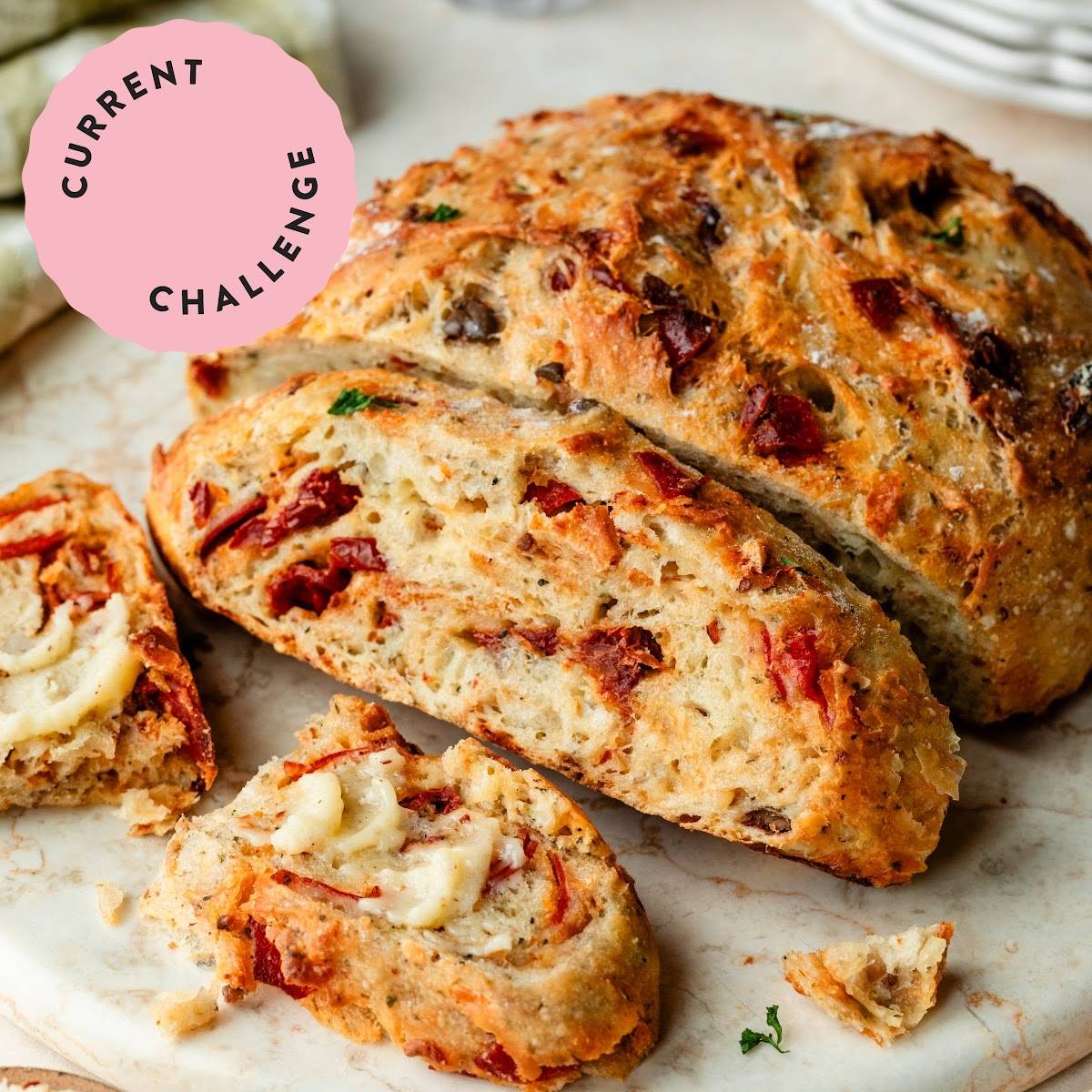 pizza bread cut into slices
