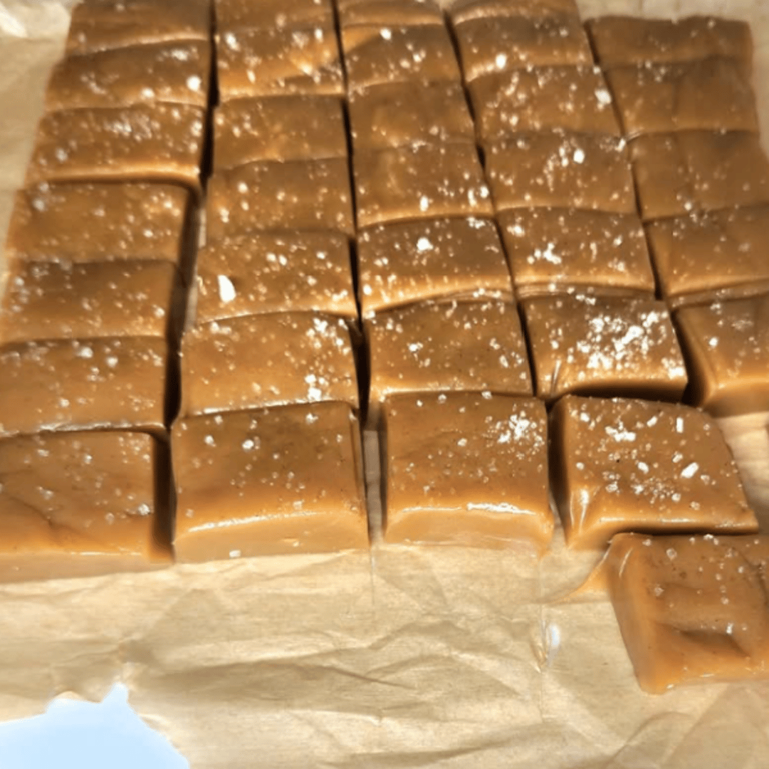 Reader photo of homemade caramels