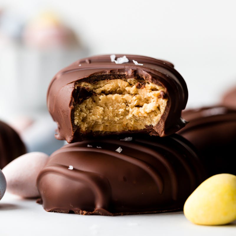 Picture of peanut butter egg candies