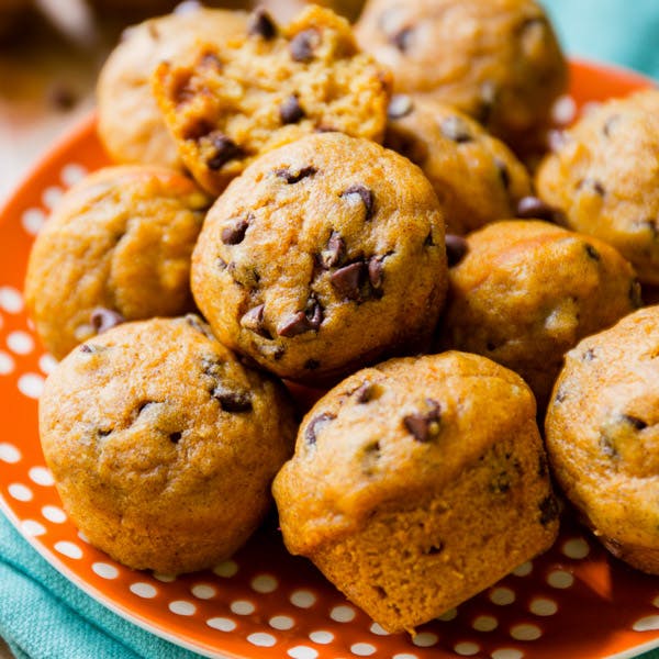 mini pumpkin muffins