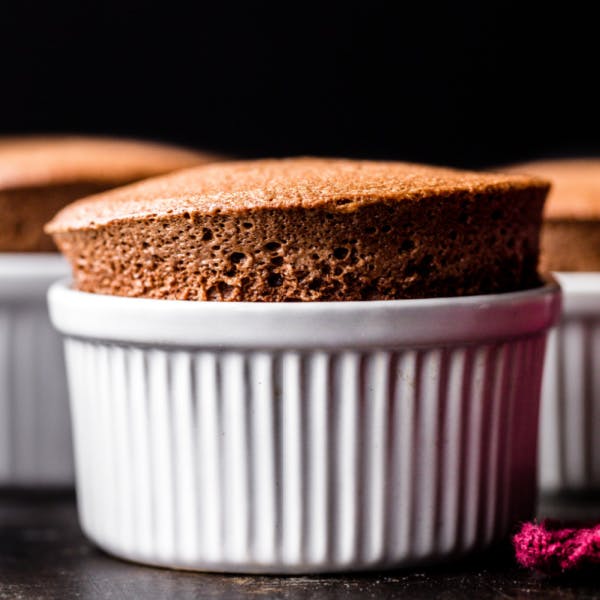 picture of chocolate souffle