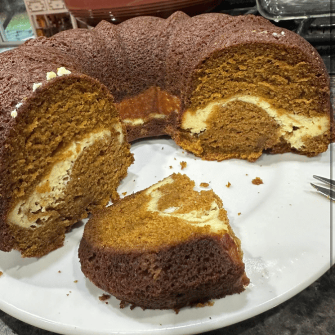 Reader photo of pumpkin cream cheese bunt cake