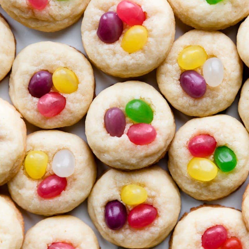 jelly bean sugar cookies