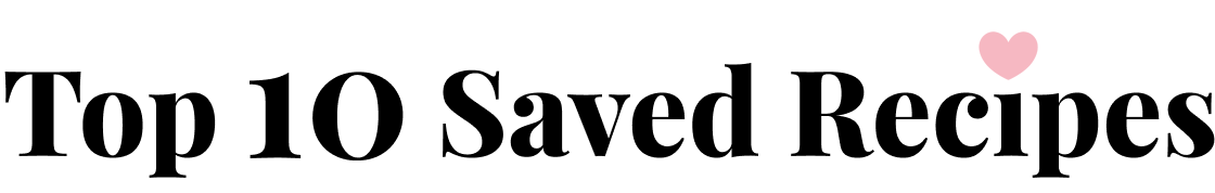 Top 10 Saved Recipes