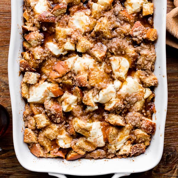 picture of baked cream cheese casserole