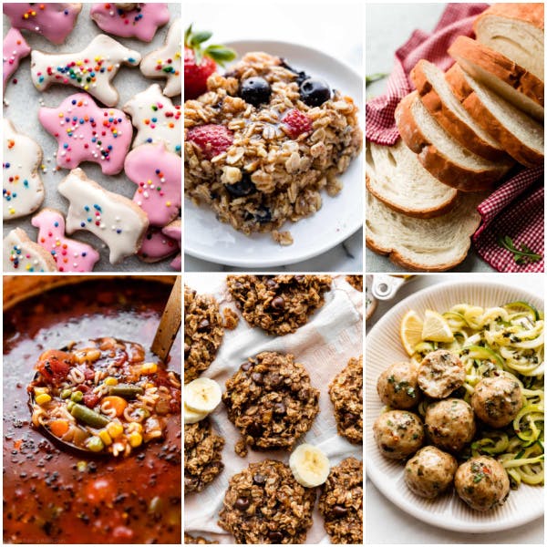 collage of recipe photos