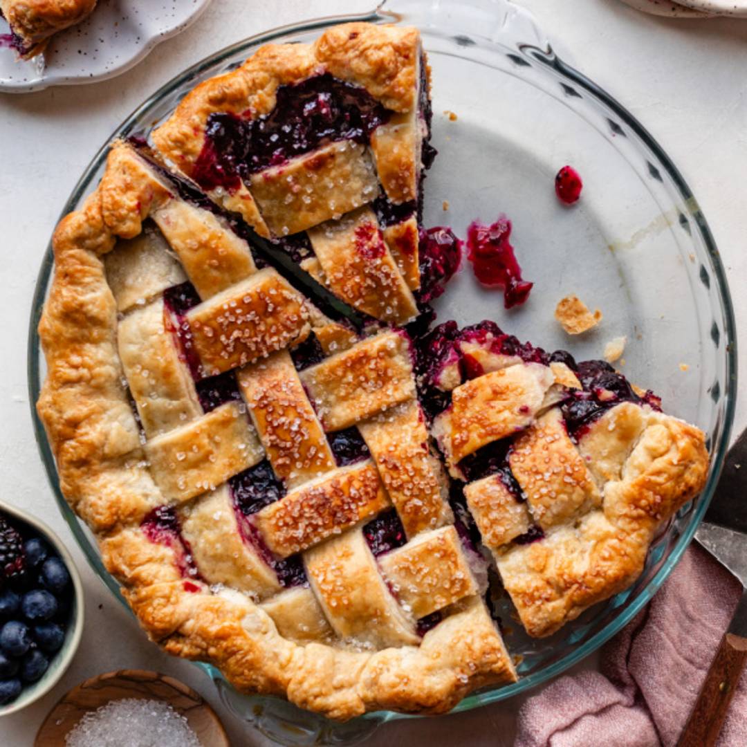 triple berry pie