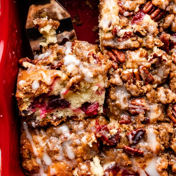 cranberry pecan breakfast cake