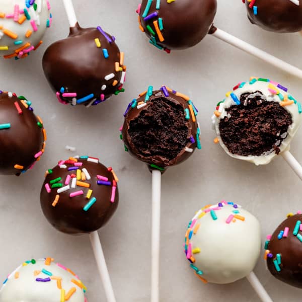 chocolate cake pops