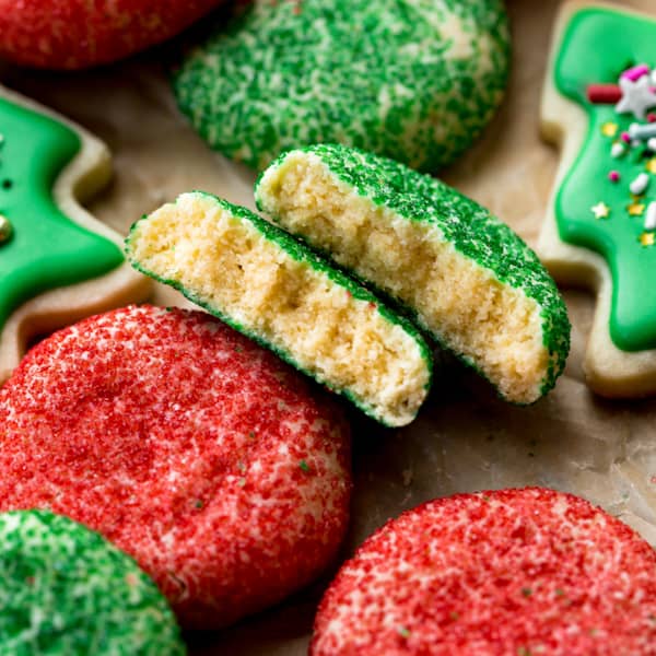 Christmas cookie sparkles