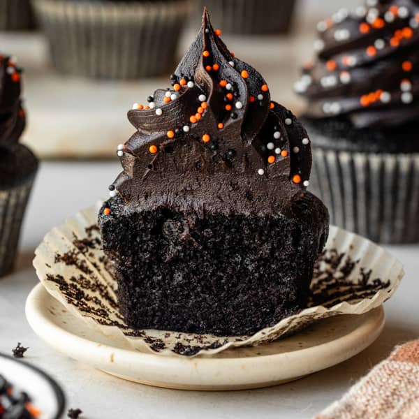 black velvet cupcake