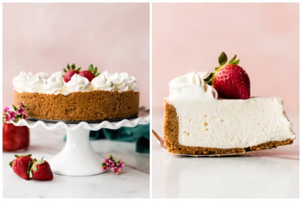 pictures of no bake cheesecakes