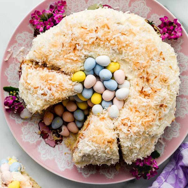 Easter nest cake