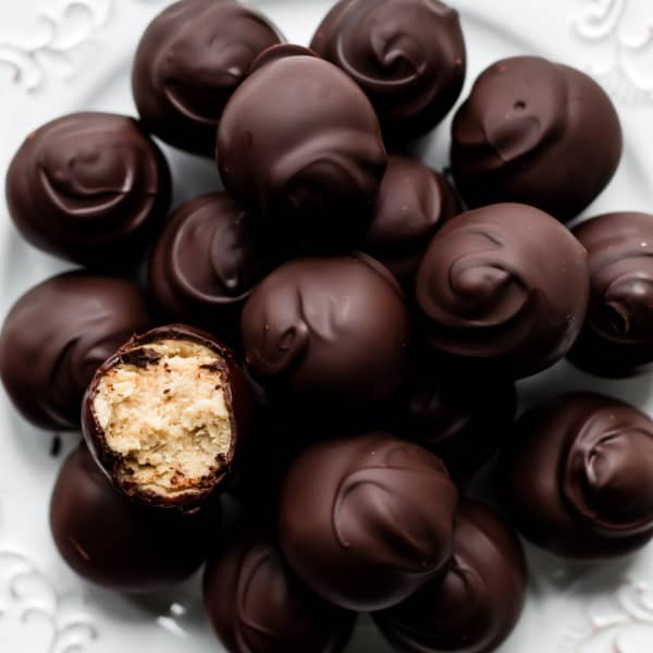 picture of peanut butter truffles