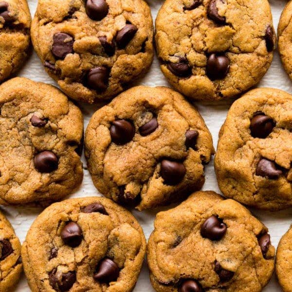 picture of a chocolate chip pumpkin cookies