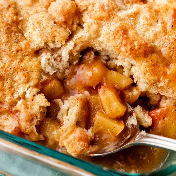 peach cobbler