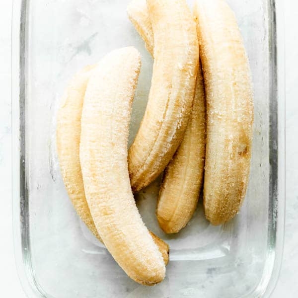 frozen bananas
