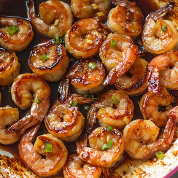 honey garlic shrimp