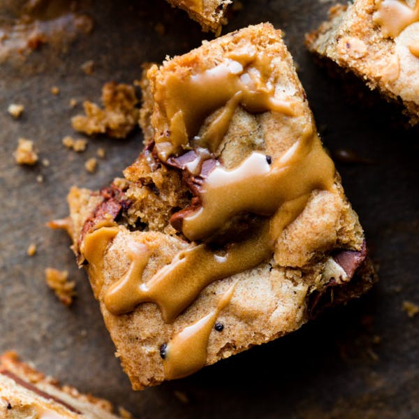 mocha milk chocolate blondies