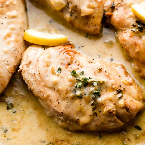 creamy lemon thyme chicken