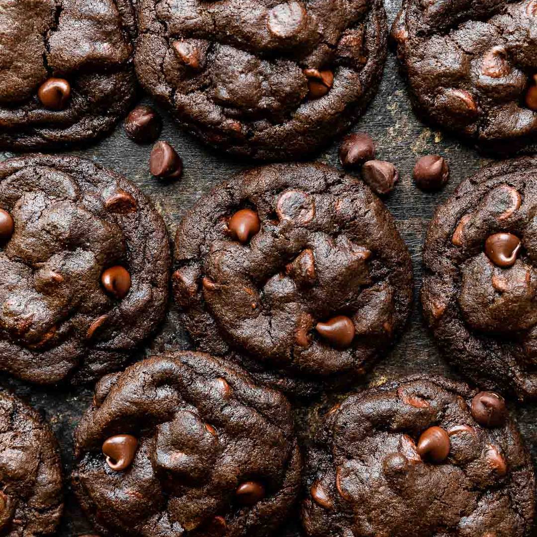 double chocolate cookies