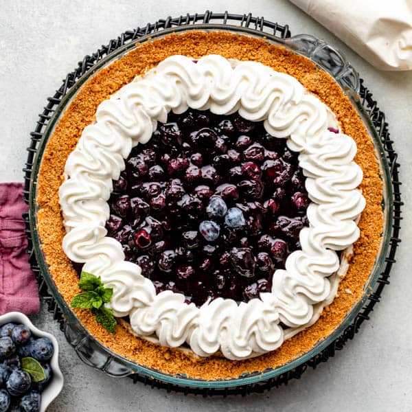 blueberry cream cheese pie