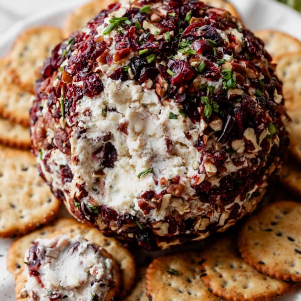 pecan cranberry cheese ball