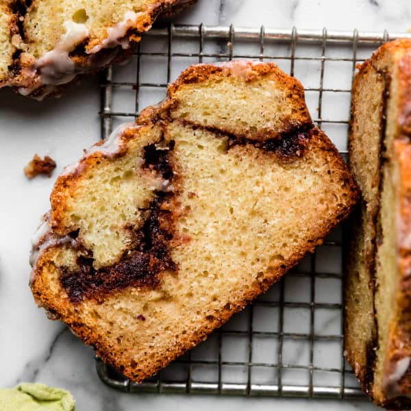 cinnamon swirl quick bread