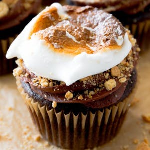 s'mores cupcakes