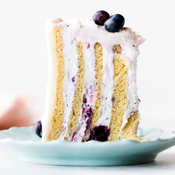 vertical cake slice