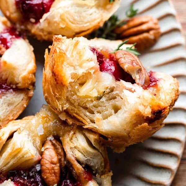 cranberry brie tarts