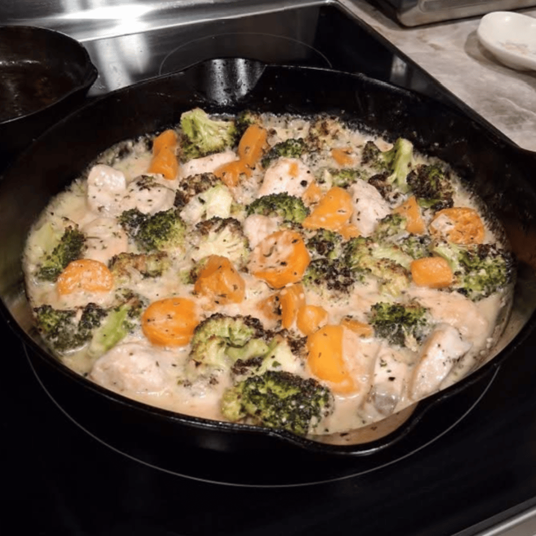 Reader photo of chicken & veggies