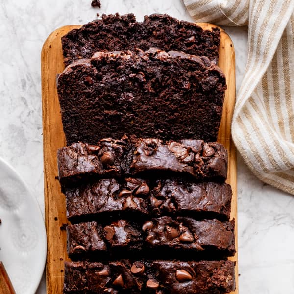 double chocolate banana bread