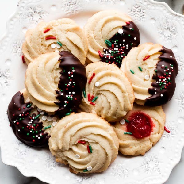 picture of Danish butter cookies