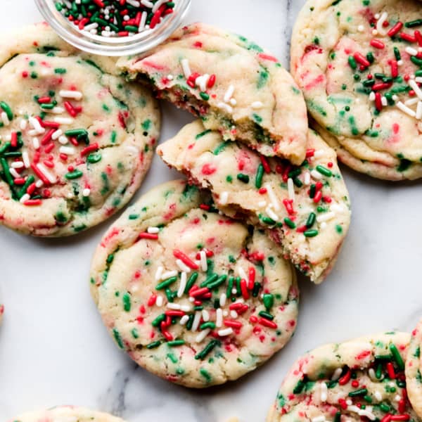 sprinkle sugar cookies