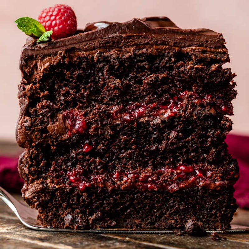 chocolate raspberry cake