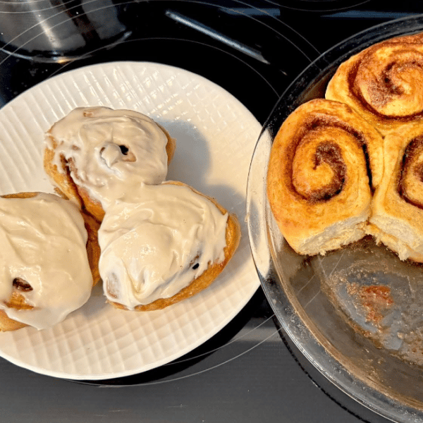 participant photo of pumpkin cinnamon rolls