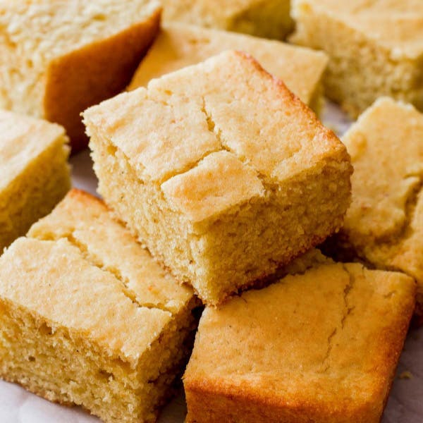 picture of cornbread squares