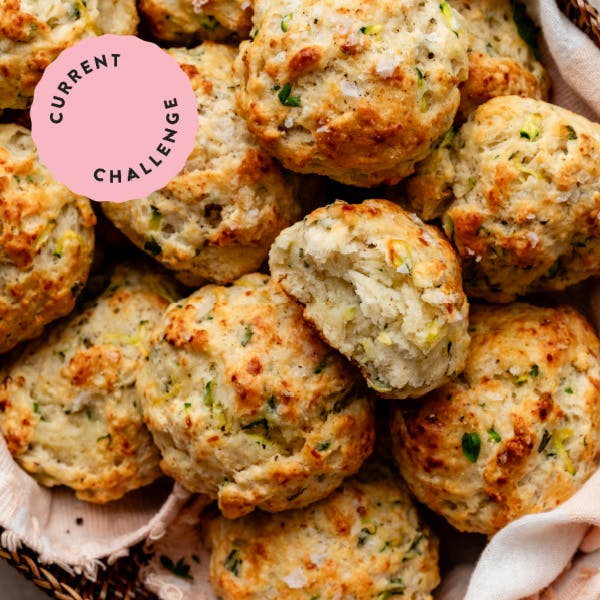 zucchini herb parmesan biscuits