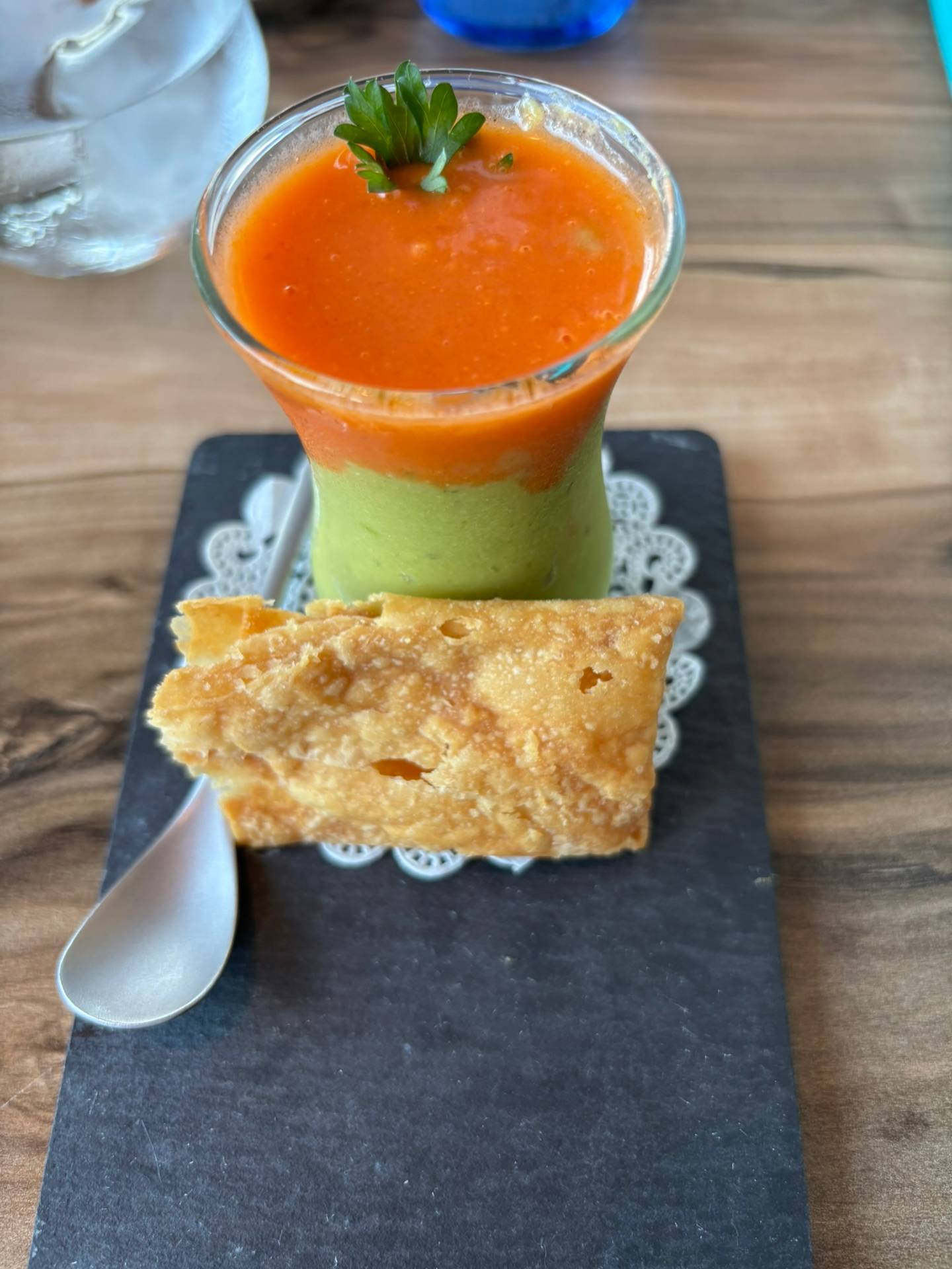 Gazpacho is simple food done well, nothing extra, just flavors that work.

#borderlesslife #goodeats #everydaymeals #digitalnomadlife #lifestyleflow #zachpittman #foodmoments