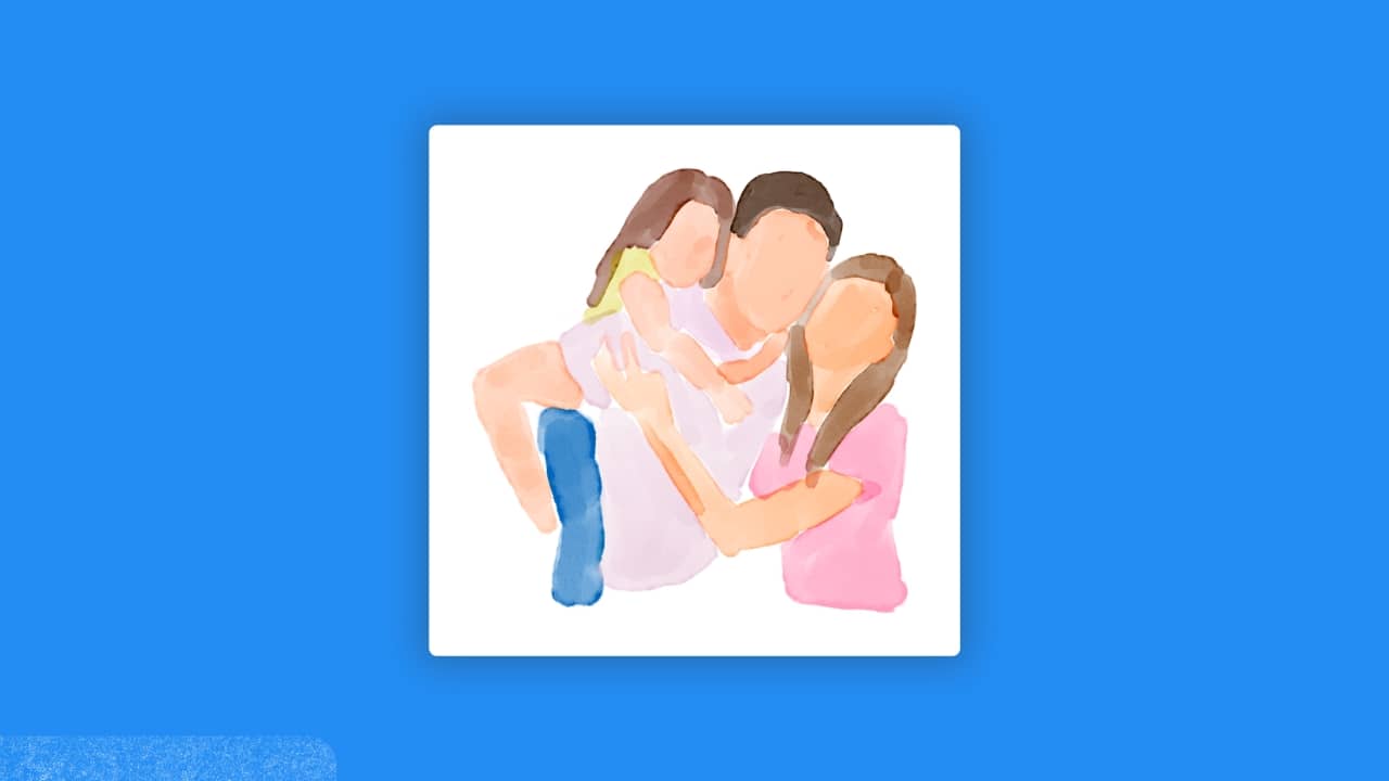 On loving your parents family photo