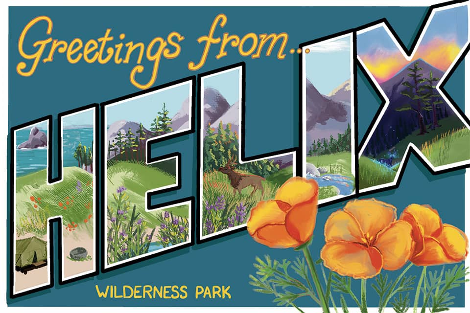 A postcard from Helix Wilderness Park