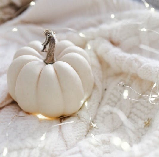 white pumpkin
