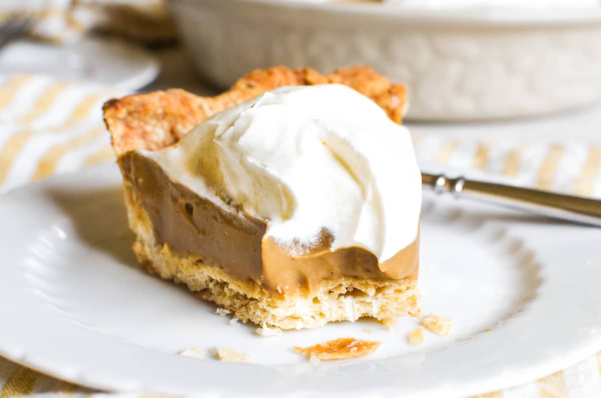 Butterscotch Pudding Pie