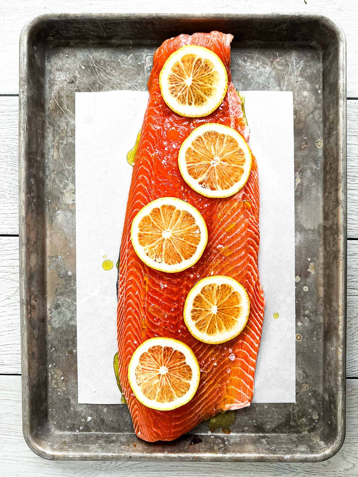 healthy side of salmon